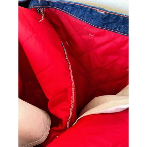 Vintage Montgomery Wards Mens Insulated Jeans 1960s 33/29 - Picture 9 of 16